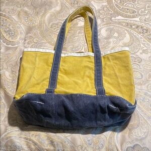 Stylish Yellow and Blue Tote Bag